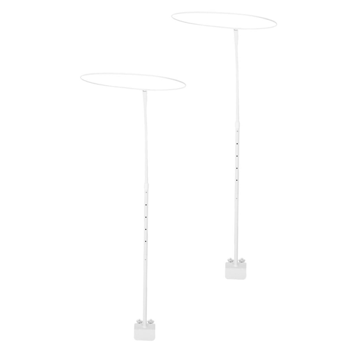 Support de baldaquin de lit pour enfants | Lot de 2 avec système clip double
