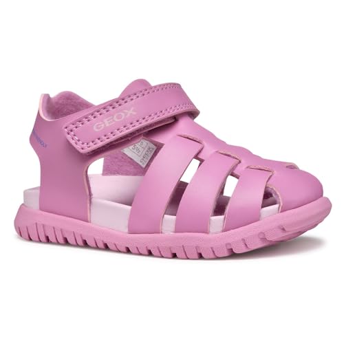 Geox B SANDAL FUSBETTO GI, Sandale Bébé - Fille, Dk Pink,