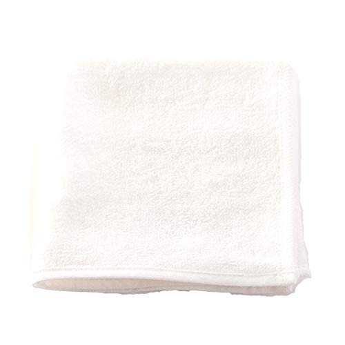 日本製 今治タオル ガーゼ&パイルL タオルハンカチ 無地ミニハンカチ タオル 25×25 国産 冠婚葬祭 ブラックフォーマル 花嫁 結婚式 紳士用 婦人用 男女兼用 メンズ レディス (オフホワイト)