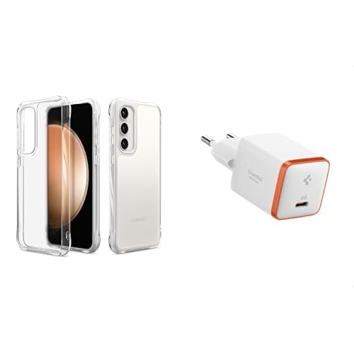 Spigen Ciel by CYRILL Galaxy S23 FE Kılıf UltraSheer Matte Clear - ACS06387 Spigen 30W USB-C Ultra Mini Hızlı Şarj Aleti