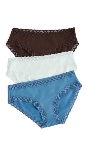 Image of Natori womens Bliss Girl Brief 3-pack Panties, Bliss Girl Brief 3-pack Panties