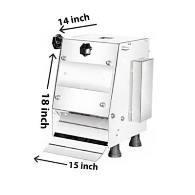 Image of Vinayak Machine 15X14X18 Inch Automatic Roti Pressing Machine | 500-600 Roti Per Hour Capacity | Stainless Steel Commercial Chapati Press Machine OutPut Depends On The Usage