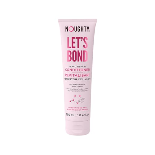 Noughty Let's Bond Builder Conditioner, Restorative Formula for Chemically Treated, Coloured and Damaged Hair, Bond Repair Treatment to Reduce Breakage and Improve Resilience, 250ml