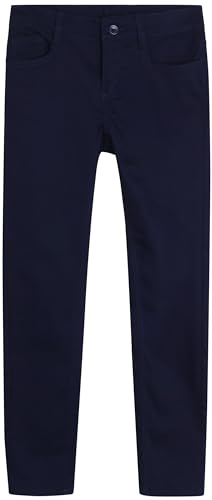 Image of dELiA*s Girls 2 Pack Stretch Twill Khaki School Uniform Pants (4-16)