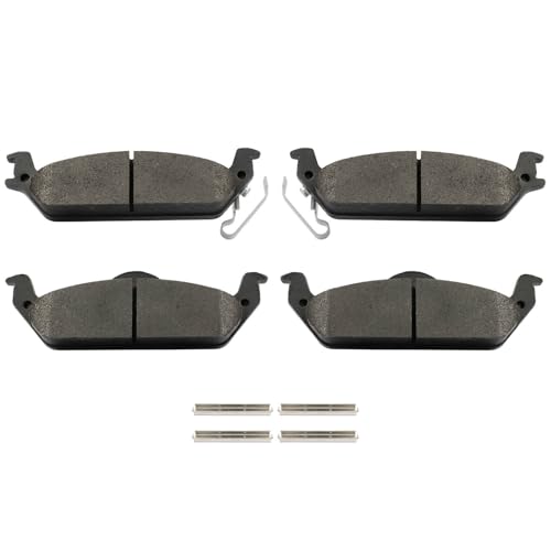 Image of cciyu D963 Brake Pads w /Hardware Rear Disc Brake Pad Set