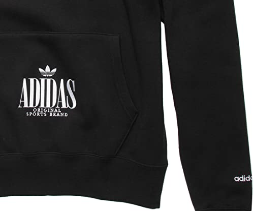 Adidas Trefoil Script sweat actif avec capuche ajustable en taille M - 2