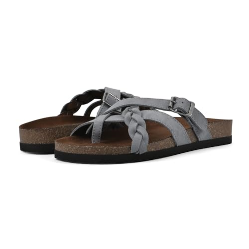 Image of White Mountain Women's Harrington Braided Footbed Sandal