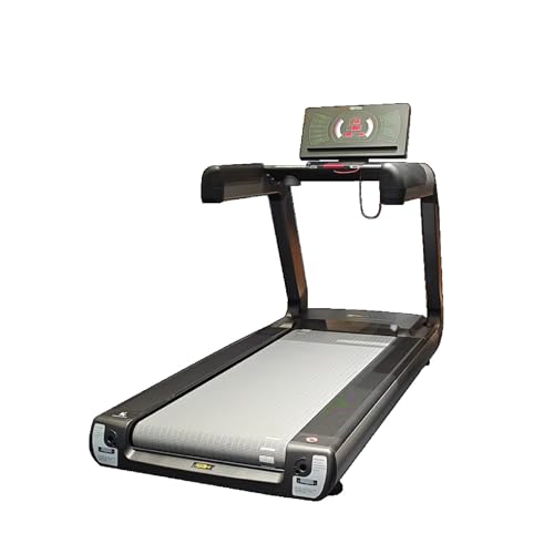 Image of Commercial Electric Treadmill Touch Screen Display Auto Incline 0.5-25km /h Speed Range for Home Gym, Office, Apartment and Small Space use
