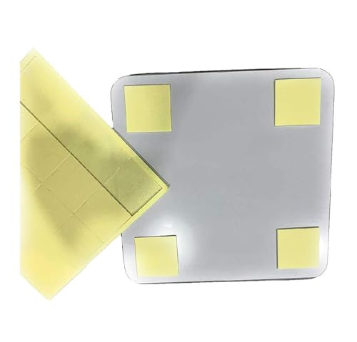 Image of LED Mirror Glass for Bathroom Wall - Decorative Interior Decor Mirrors for Bedroom, Living Room, Drawing Room, Hall, Makeup Room and Wash Basin (Size - 8 Inch)