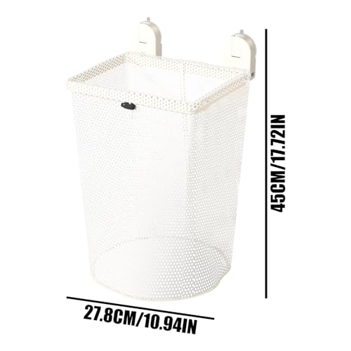 Cesta de malla para esquina de baño y balcón ordenado 6