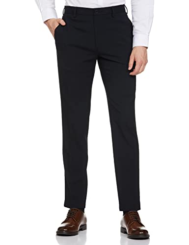 Image of Marks & Spencer Men's Casual Trousers T70 4245S Navy 30 REG