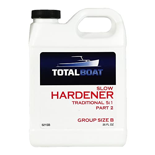 Totalboat 5:1 Epoxy Slow Hardener 25 Ounces (For 1 Gallon Of Resin) #TOP6