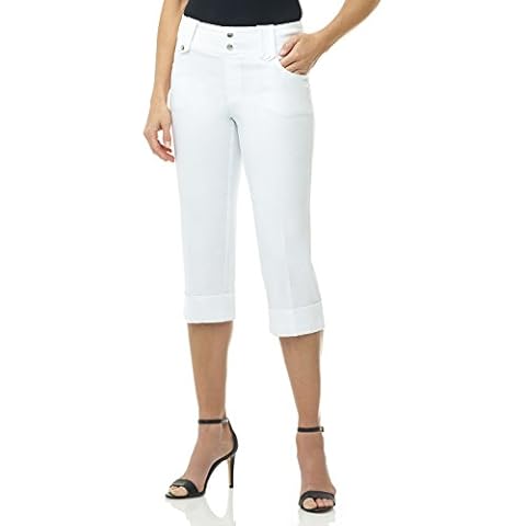 Rekucci Comfort Cuffed Capri Trousers Cover