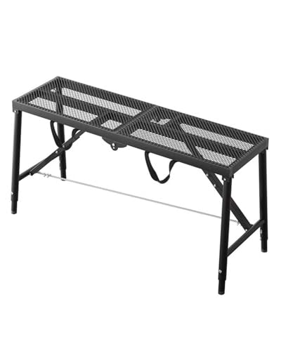 Banc de travail pliable en métal pour résoudre les problèmes d'espace et de stabilité