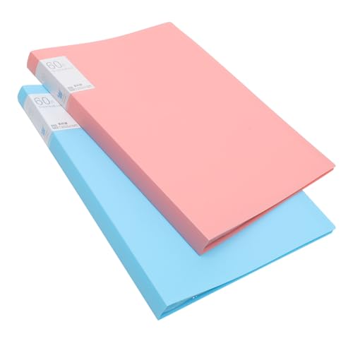 Dossier de Rangement Plastique pour Dessins : Lot de 2 Organisateurs Étanche