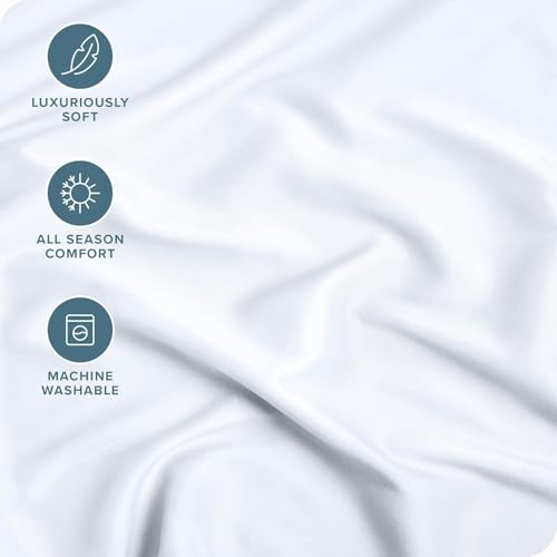 Image of 400 TC Cotton Elastic Fitted Bedsheet with 2 Pillow Covers for Queen Bed 60 x 72 6 Inches White Solid Color Fitted Sheet
