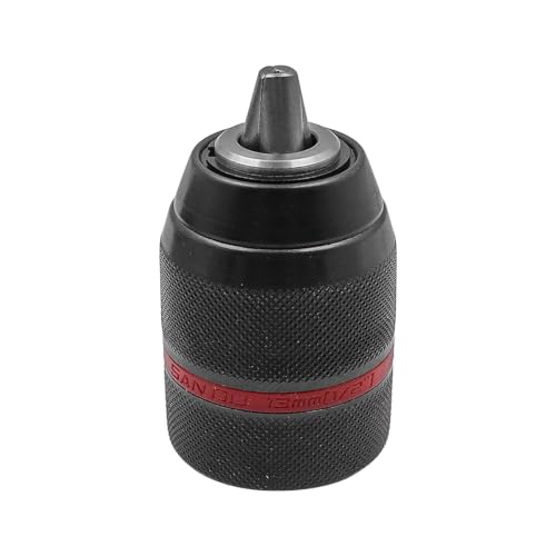 ZONADAH 1.5-13mm Keyless Drill Chuck Quick Change Hand Drill Chuck Self-Tighten 1/2-20UNF Thread Hand Drill Hex Shank Socket Square Wrench Electric Hammer Adapter Accessories - Image 2