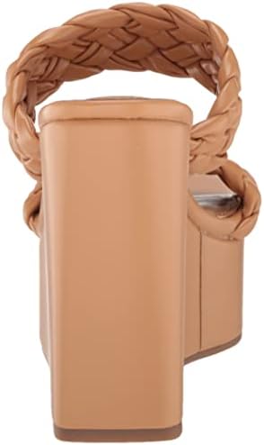 Nine West Women's Nessie Wedge Sandal, Light Cognac, 9.5 | Image 2