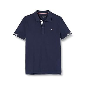 Tommy Hilfiger Jongens mouw Tekst Polo S/S Shirt