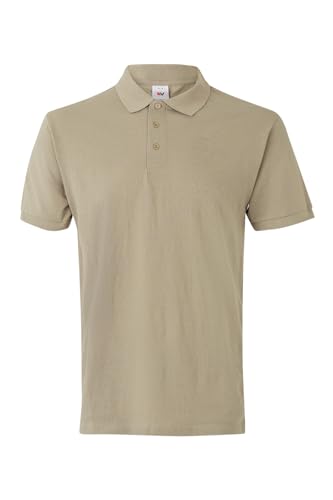 Velilla 105502; Polo Manga Corta; Color Beige Arena; Talla M