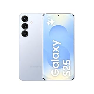Samsung Galaxy S25 AI Smartphone, Galaxy AI, 12GB Memory, 256GB Storage, 50MP Camera, Icy Blue, 3 Year Manufacturer Extended Warranty (UK Version)