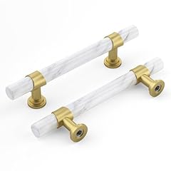 White Marble & Matte Gold