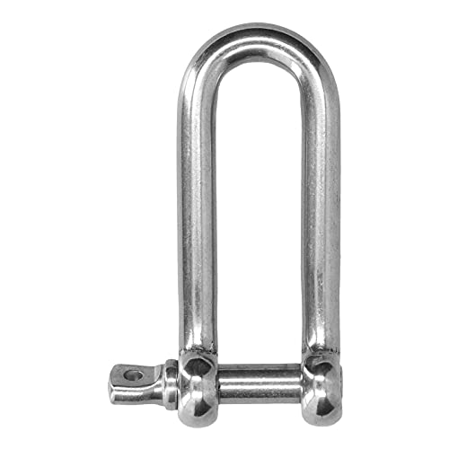 Manilhas D de Aço Inoxidável Manilha D 304 Aço Inoxidável Pino de Parafuso Reto Corrente Conector de