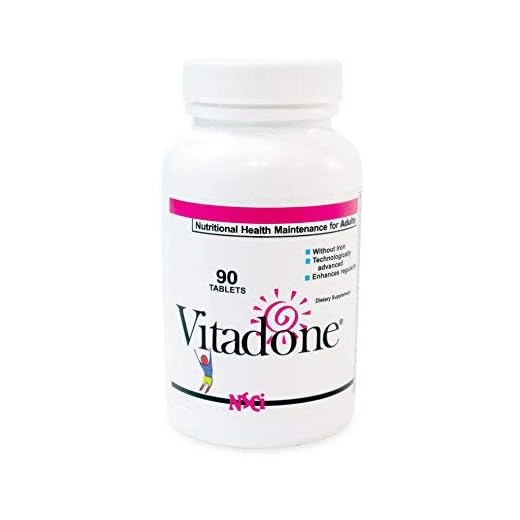 Vitadone, Mulitvitamin for Methadone Patients | Fights Fatigue, Promotes Regularity, and Helps Reduce Sugar Cravings - Nutritional Supplements Corporation