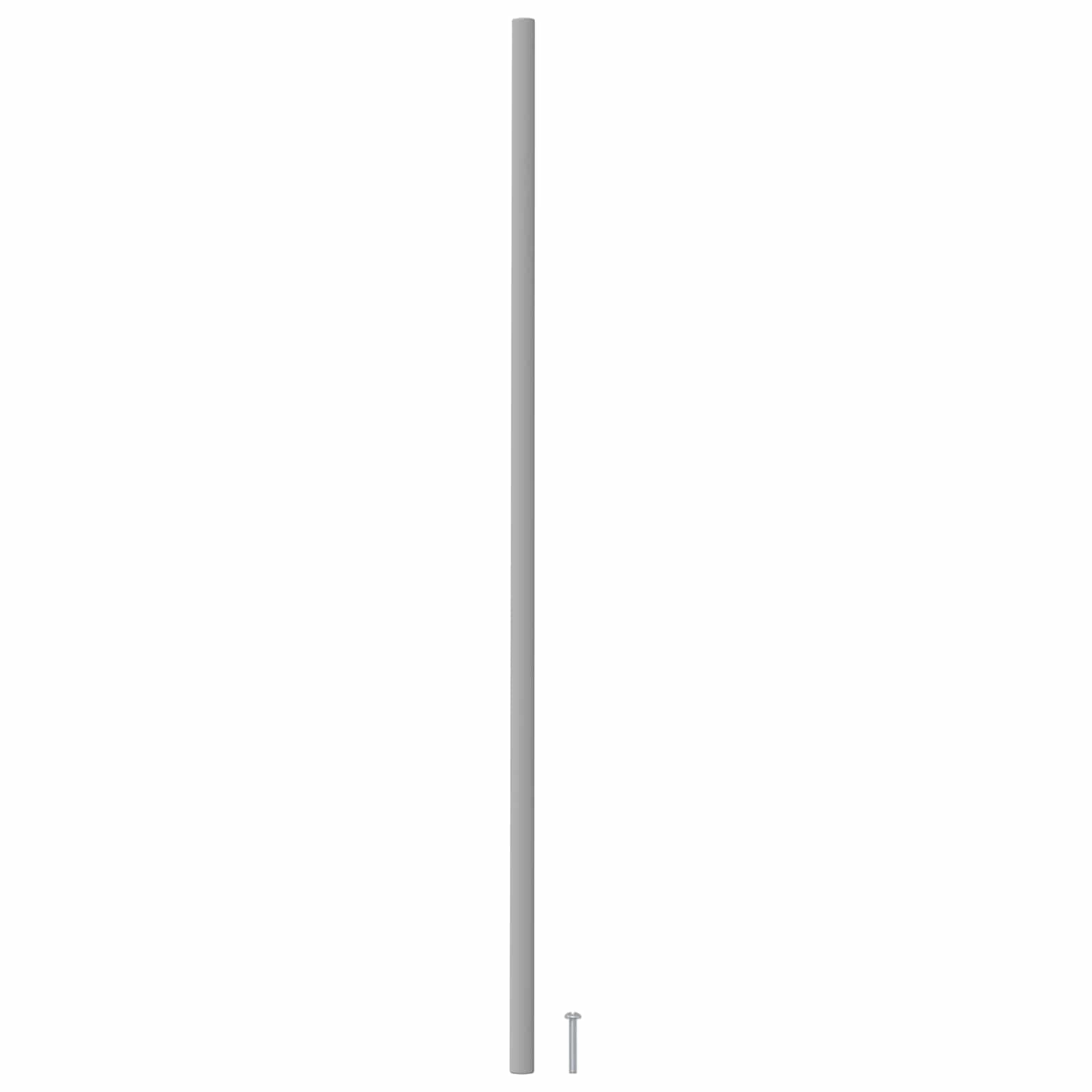 Griff aus Stahl Silber 500 mm 12 Stück, Möbelgriff für Schrank, Küchengriff, Schubladengriff, Türgriff, Kommodengriff, vielseitig für Küche, Bad, Wohnzimmer, Flur, Garderobe, Sideboard