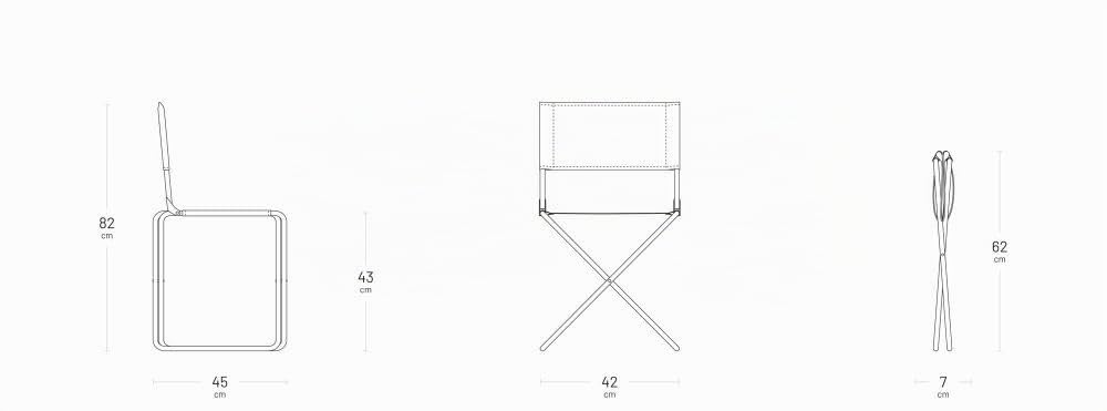 Lafuma Mobilier CNO kompakter Klappstuhl, Batyline, Seigle II, Large