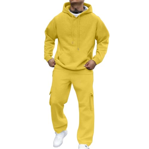 Generisch Trainingsanzug Herren Lang Set Jogginganzug Damen Einfarbig Hoodie Mit Hose Gelb Set Sportanzug 2 Teiliges Outfit Tracksuit Men Jogging Freizeitanzug Herbst Winter Outfit Laufen Set Generisch Trainingsanzug Herren Lang Set Jogginganzug Damen Einfarbig Hoodie Mit Hose Gelb Set Sportanzug 2 Teiliges Outfit Tracksuit Men Jogging Freizeitanzug Herbst Winter Outfit Laufen Set