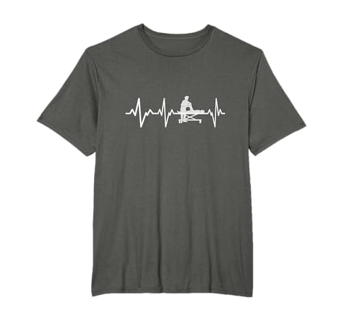 Fisioterapeuta Latido Del Corazón Regalo Fisioterapia Camiseta