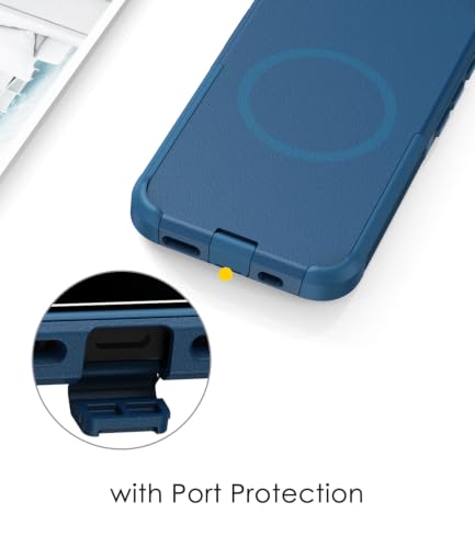 Coque iPhone 16e fine et antichoc Diverbox bleue pour usage quotidien actif - 7