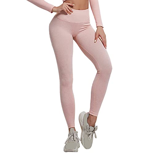 Pantalones de yoga atlético para mujeres con costuras planas de alta gama