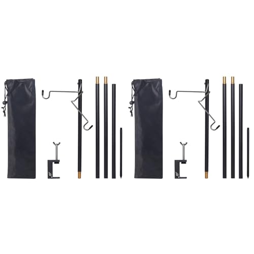 Support stockage portable de lanterne pour table de camping