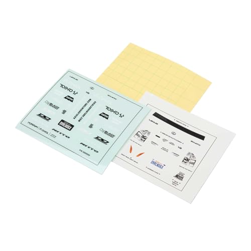 Axial Decal Sheet SCX24 Lexus GX470 autocollants de modélisme RC AXI-2342
