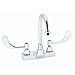 Commander Centerset Faucet with Double Wrist Blade Handles Size: 6"