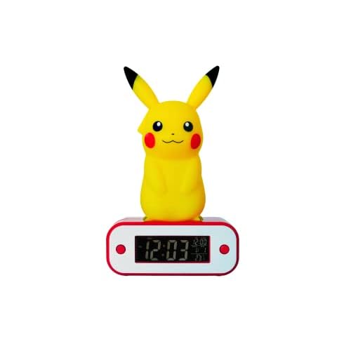 Teknofun - Pokemon Pikachu Light Up Alarm Clock - Wecker - 811359