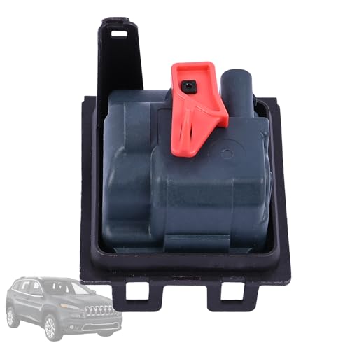 Image of Fuel Filler Door Lock Actuator 68140743AB Compatible with Jeep Cherokee 2014 2015 2016 2017 2018 Replacement 86104859AA 68140743AC