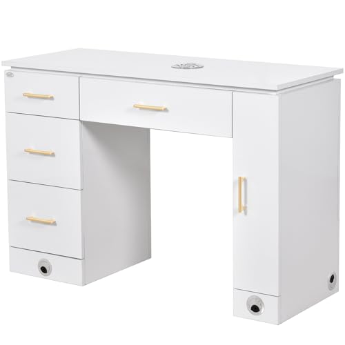 Dir Avalon Manicure Table with Ventilation