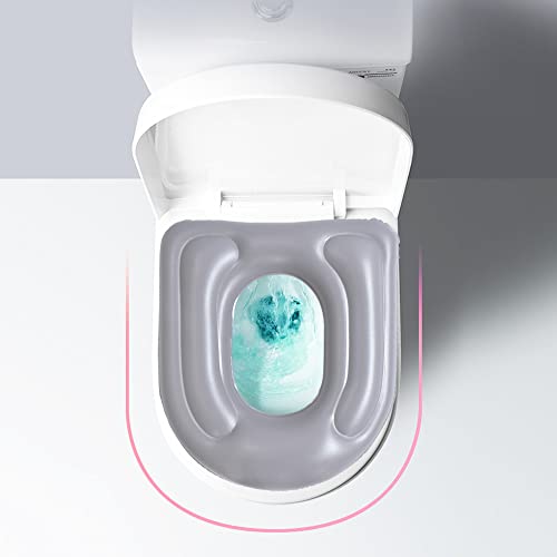 Inflatable Toilet Seat Cushion, Raised Donut Pillow,Height Adjustable Toilet Seat, Pvc Commode Support Cushion For Adults,Seniors,Elderly, Disabled,Tailbone Pain Relief 15.7" X 18.5" X 4.3‘ #TOP5