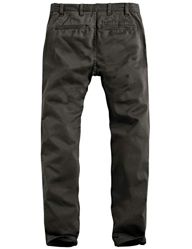 Image of Match Mens Regular-Fit Casual Flat Front Chino Pants