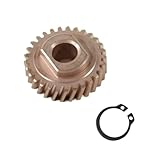 Compatibilidad: diseñado para mezcladores, el engranaje seguidor de tornillo sin fin W11086780 es un ajuste perfecto. Engrana perfectamente con el engranaje helicoidal, lo que permite la rotación del conjunto planetario donde se fijan los accesorios.