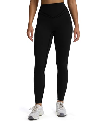 Aoxjox High Waisted Workout Siren Leggings for Women Hidden Scrunch Butt Lifting Tummy Control Yoga Pants 26