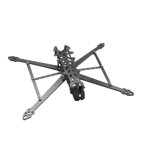 Cadre FPV carbone DF-V2 8 pouces avec bras ultra-renforcé 6mm pour vol long-courrier