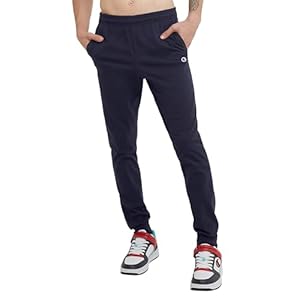 Champion Men’s Joggers, Lightweight Lounge Pants, Jersey Graphic Pants for Men, 31″