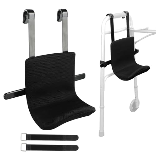 ClaspVital Knee Sling for Walker Leg Support Up to 300lbs with Comfortable Cushion Knee Rehabilitation Equipment for Adults Knee Recovery Equipment Walker Attachment Accessories