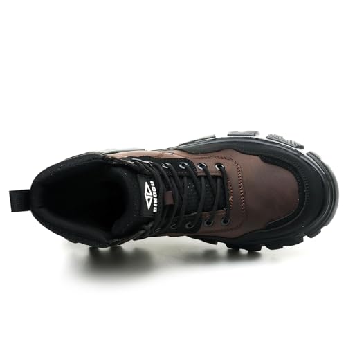 Steel Toe Boots for Men Safety Mens Work Boots Composite Toe Construction Shoes Botas De Trabajo Para Hombre3