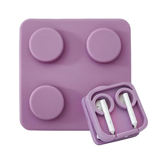 Headphone Keeper - Flexible Silicone Organizer, Free Cable Control, Earbud Cable Winder, Portable Management Solution | Wrap Hol