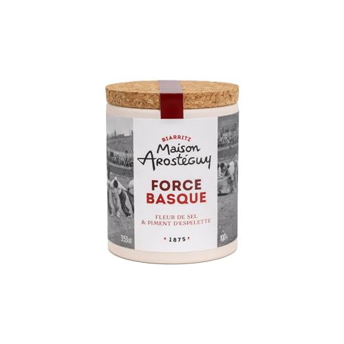 Force Basque, Flor de sal al pimiento de Espelette - 100 gr.